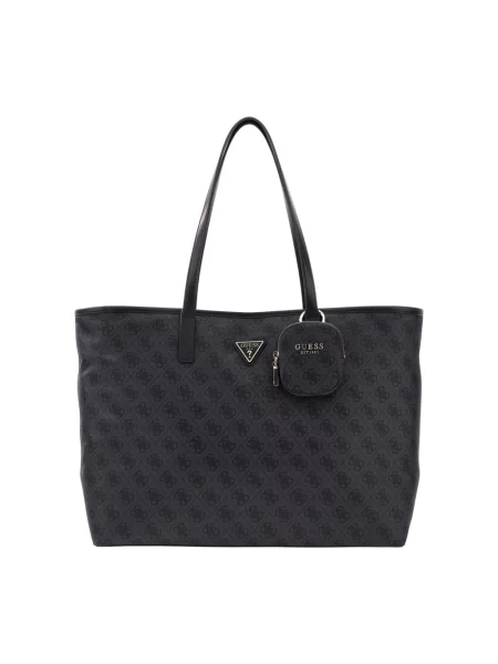 Torebka Guess z logo czarna
