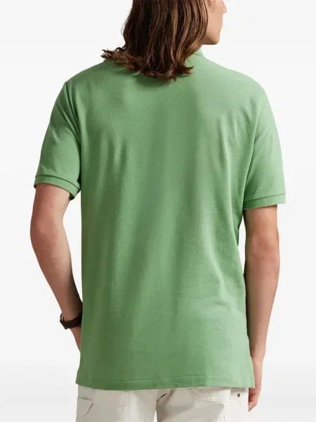 Ριγέ πλισέ κασκέτο Polo Ralph Lauren φανελένιο μπλε