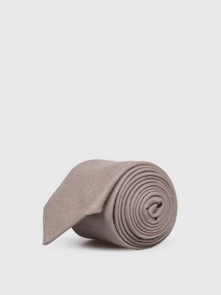 Краватка з вовни Peserico бежева