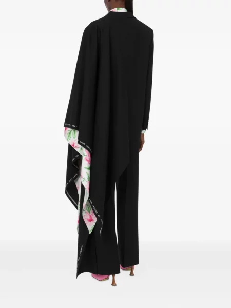 Palton Moschino de lână negru