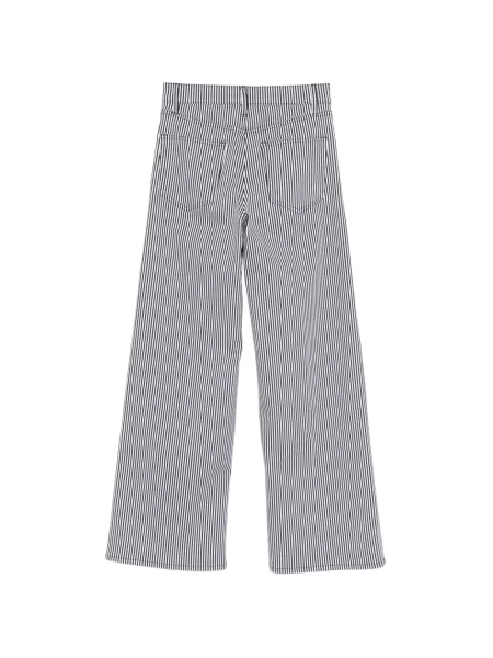 Pantaloni Frame cu dungi alb