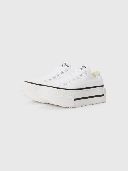 CONVERSE Nízke tenisky CTAS LIFT DOUBLE STACK' biela