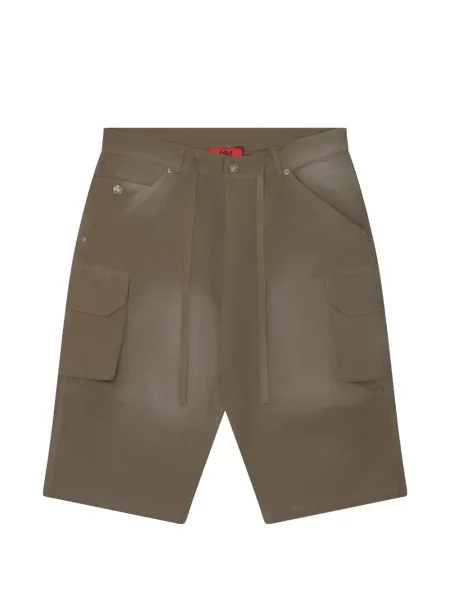Szorty cargo 424 ze sznurkiem brązowe