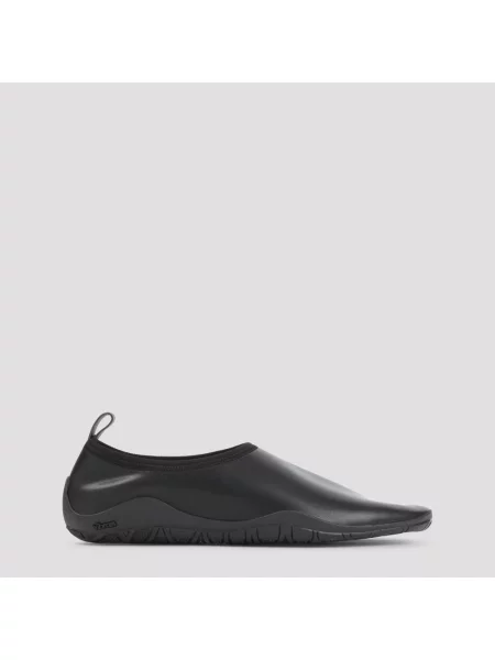 Półbuty Jil Sander skórzane czarne