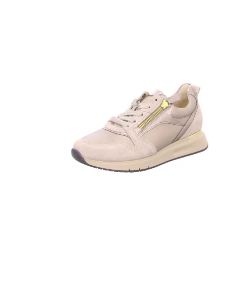 Sneakersy Gabor skórzane beżowe