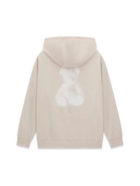 Bluza z kapturem Guess z kapturem różowa