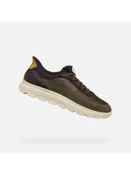 Sneakerși Geox verde