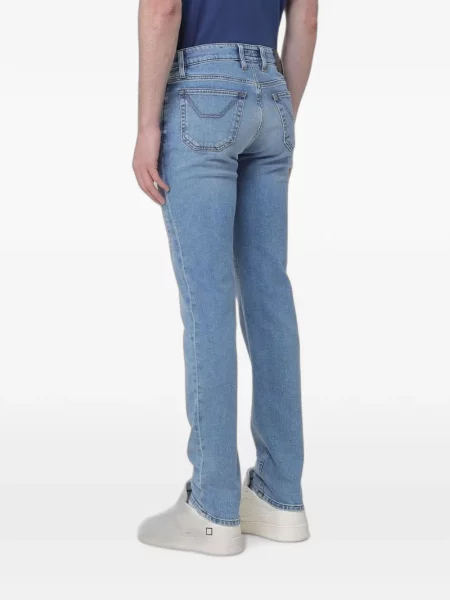 Skinny jeansy skinny Jeckerson niebieskie