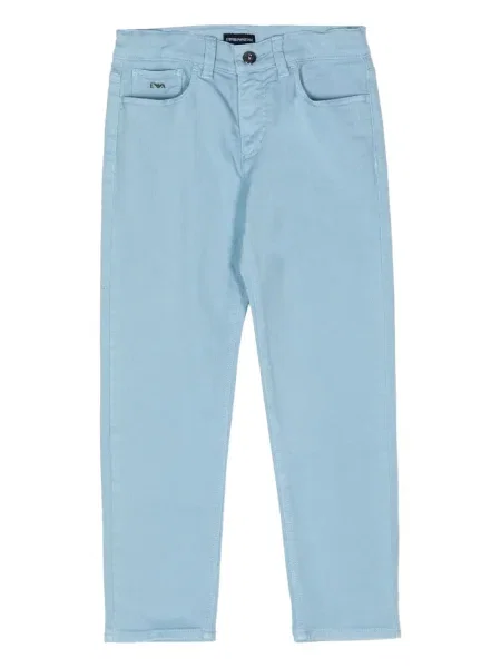 Jeansy dziecięce Emporio Armani niebieskie