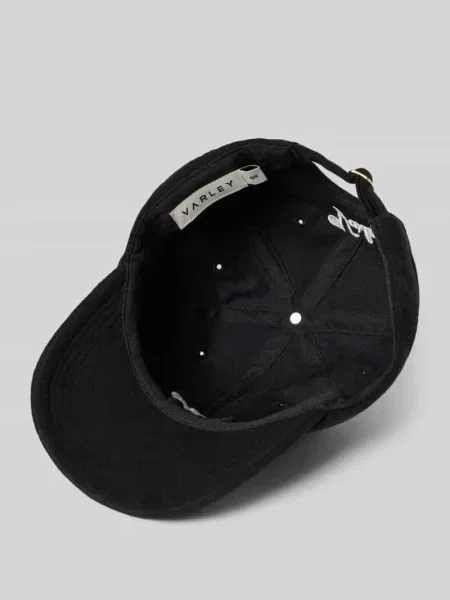 Czapka z daszkiem i wyhaftowanym logo model ‘RAINA’ Varley czarna