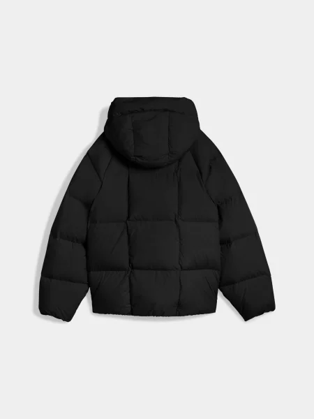 Пуховик Puma с капюшоном черный