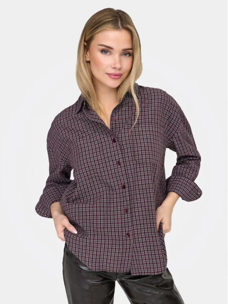 ONLY Ing Fenna Oversize lila