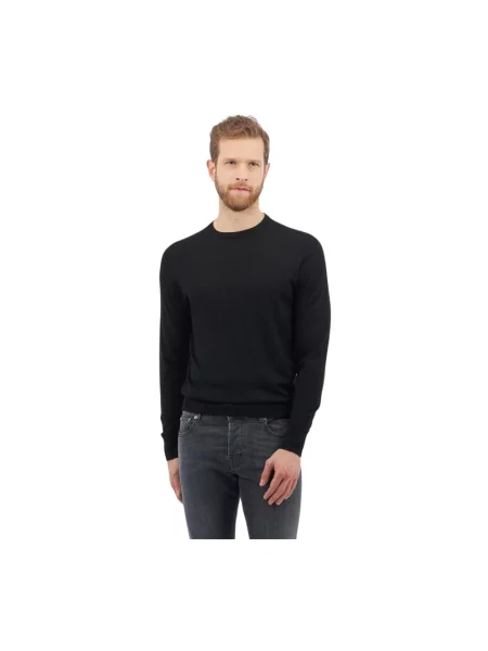 Sweter Brooks Brothers wełniany czarny