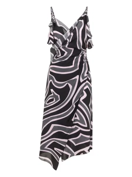 Rochie Pucci cu imagine de costum negru