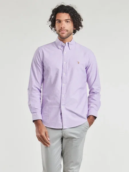 Košeľa Polo Ralph Lauren fialová