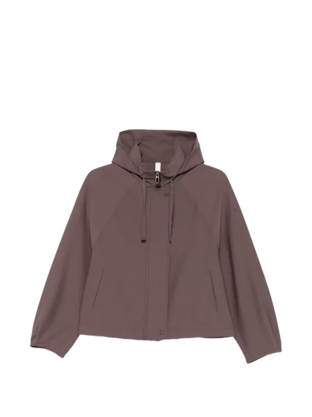 Яке Duno с качулка кафяво