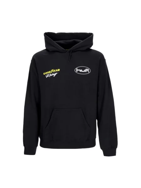 Bluza z kapturem Huf czarna
