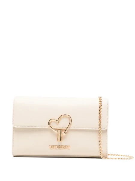 Colier Love Moschino cu motiv cu inimi
