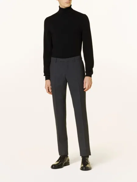 Boglioli Spodnie Garniturowe Slim Fit grau