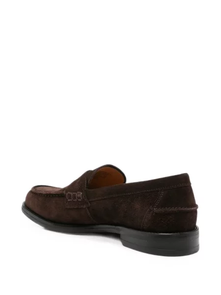 Pantofi loafer Vagabond cu bretele maro