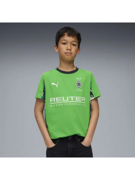 PUMA Młodzieżowa koszulka wyjazdowa Borussia Mönchengladbach Odzież zielony