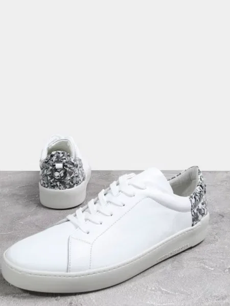 Respect Кеди низькі шкіра білий