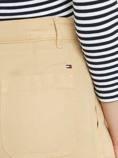 Tommy Hilfiger Szövet rövidnadrág bézs