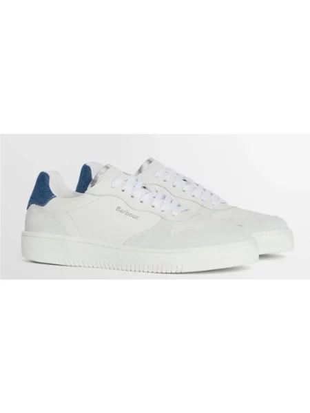 Pantofi Barbour alb