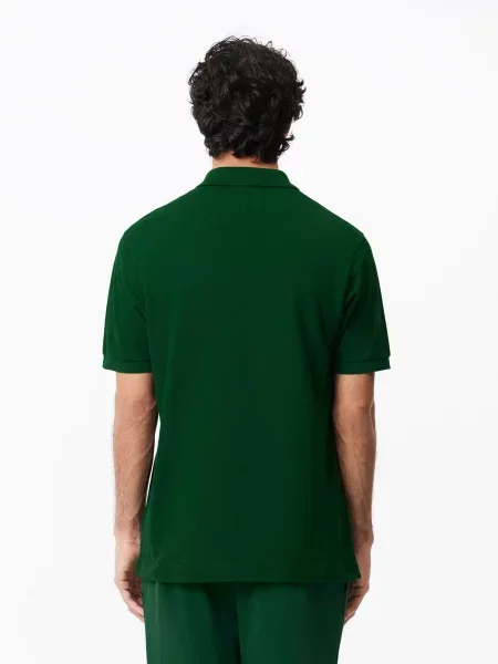 Поло Lacoste зеленое