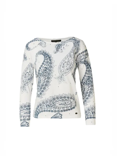 KOROSHI Tričko námořnická modř bílá