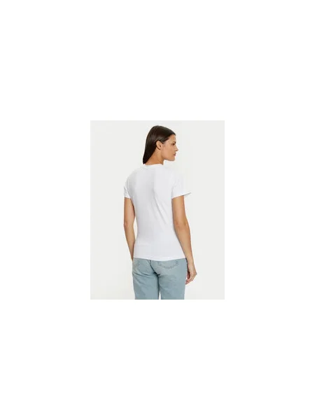 Guess Póló Slim Fit fehér