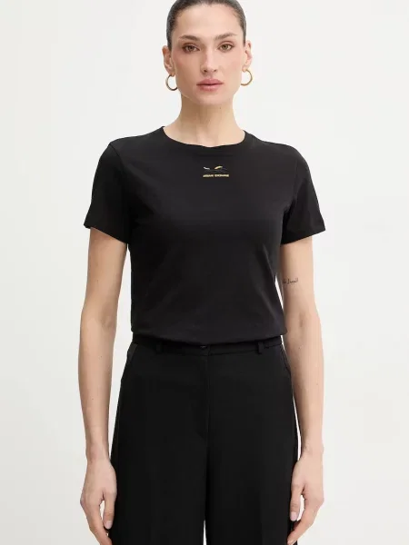 ARMANI EXCHANGE Majica zlata črna