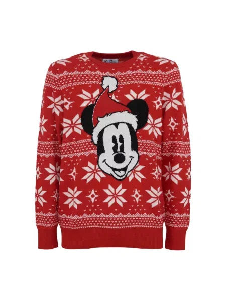 Sweter Mc2 Saint Barth z kaszmiru czerwony