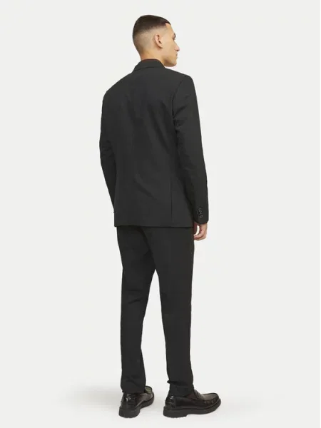 Hlače na rob Jack&Jones črna