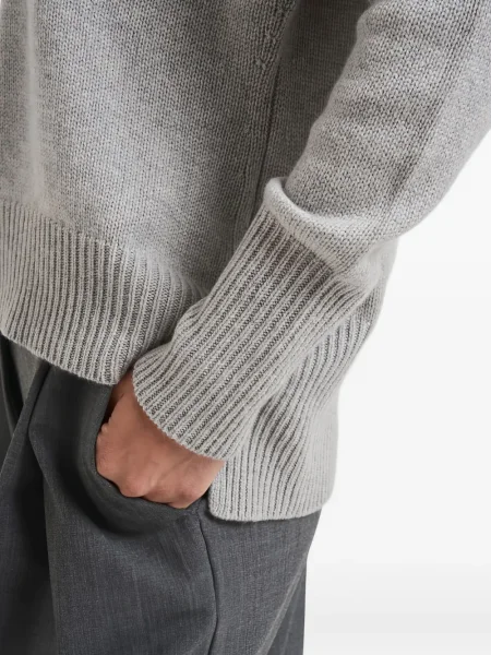 Дълго пуловер Lisa Yang сиво