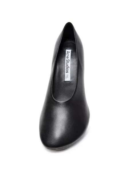 Pantofi cu toc Acne Studios din piele negru