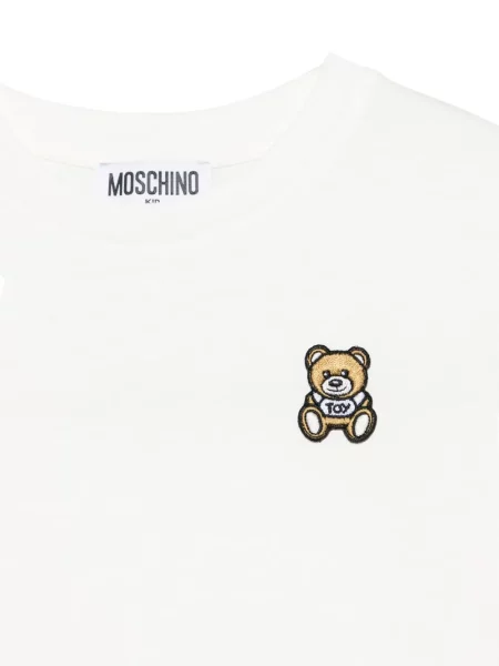 Koszulka dziecięca Moschino biała