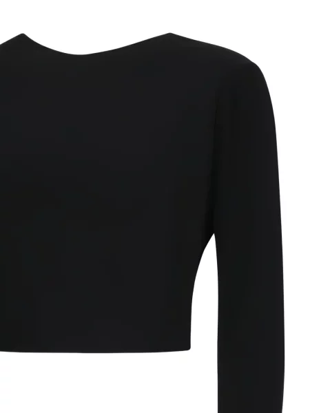 Lung top The Andamane negru