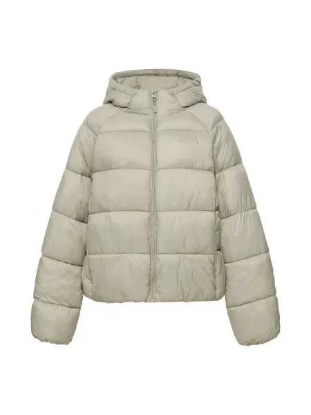 Pull&Bear Geacă de iarnă deschis verde