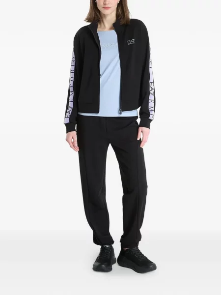 Stras tricou Ea7 Emporio Armani albastru