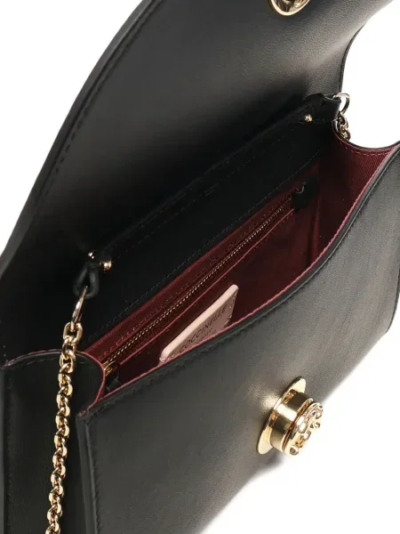 Geanta de piele Coccinelle din piele negru