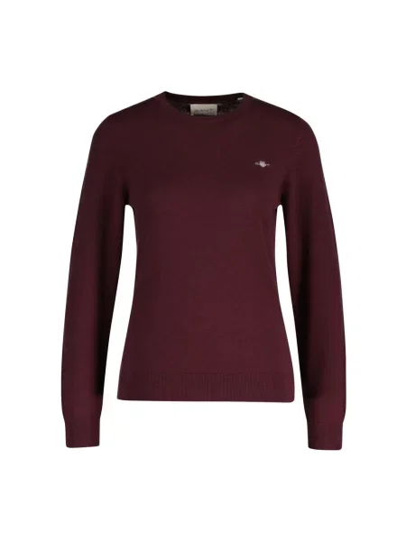 Sweter Gant brązowy