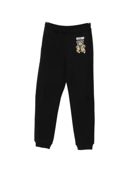 Ursuleț de pluș pantaloni Moschino alergare negru