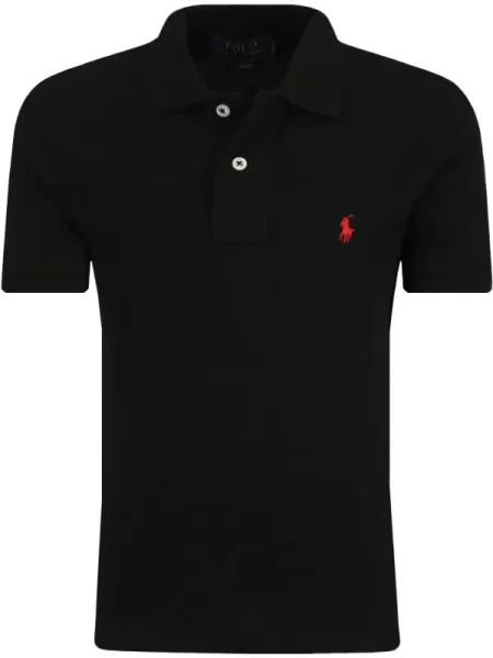 Polo Ralph Lauren Pólóing Slim Fit fekete