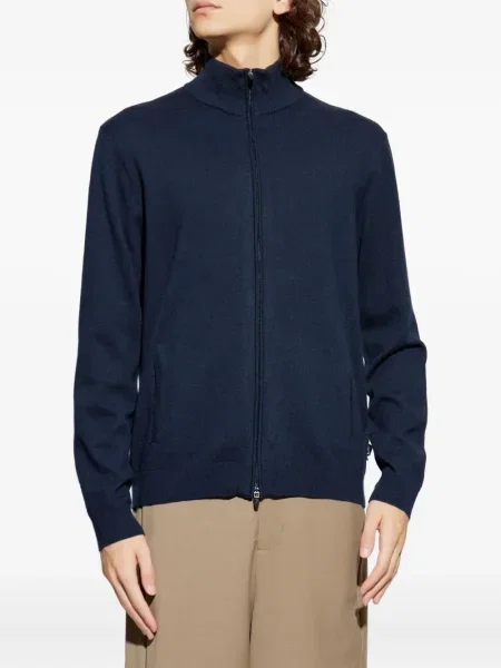 Cardigan Ea7 Emporio Armani albastru