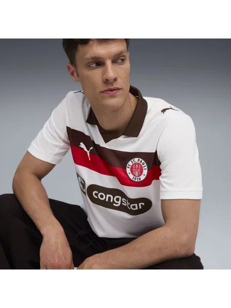 Koszulka wyjazdowa FC St. Pauli biała