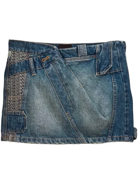 Fustă din denim Marc Jacobs albastru