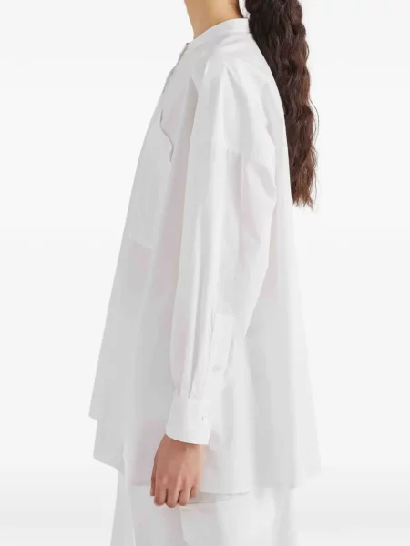 Kołnierzykowy koszula Meimeij biała