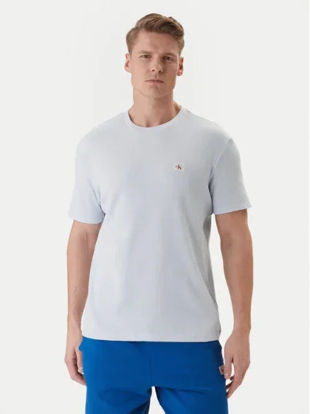 Calvin Klein Jeans Tricou pastel albastru