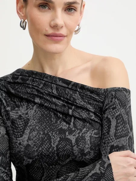 Лонгслив Guess серый